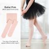 imageDIPUG Ballet Tights for Girls  Thick Soft Footed Dance Tights for Toddlers and KidsBallet Pink  1 Pack