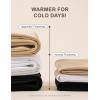 imageDIPUG Girls Fleece Lined Tights Winter Warm Thick Footed Leggings for girlsSuntan