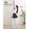 imageDIPUG Girls Fleece Lined Tights Winter Warm Thick Footed Leggings for girlsWhite