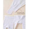 imageDIPUG Girls Fleece Lined Tights Winter Warm Thick Footed Leggings for girlsWhite