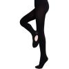 imageDIPUG Ballet Tights for Girls Ultra Soft Convertible Dance Tight for KidsBlack  1 Pack