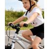 image:imageDIPUG Toddler Girls Biker Shorts 3 Pack Cartwheel Shorts for Girls Under Dress Shorts for Skirts Dance Tumbling 3T7YBlackWhiteLight Heather Gray
