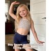 image:imageDIPUG Toddler Girls Biker Shorts 3 Pack Cartwheel Shorts for Girls Under Dress Shorts for Skirts Dance Tumbling 3T7YNavyNavyNavy