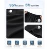 image:imageDIPUG Girls Biker Shorts 3 Pack Cotton Cartwheel Shorts for Under Dress Dance Gym 616YBlackBlackBlack