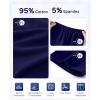 image:imageDIPUG Girls Biker Shorts 3 Pack Cotton Cartwheel Shorts for Under Dress Dance Gym 616YNavyNavyNavy