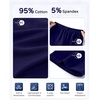 image:imageDIPUG Girls Biker Shorts 3 Pack Cotton Cartwheel Shorts for Girls Under Dress DanceNavyNavyNavy