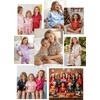 image:imageDIPUG Girls Pajamas Silk PJs Pink Short Sleeve Set Sleepover Party 413Y  Perfect for Birthday Gifts Holidays Celebrations and Everyday ComfortHeart Leopard